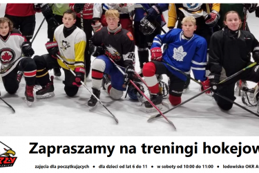 Sobotnie hokejowe zajęcia dla dzieci